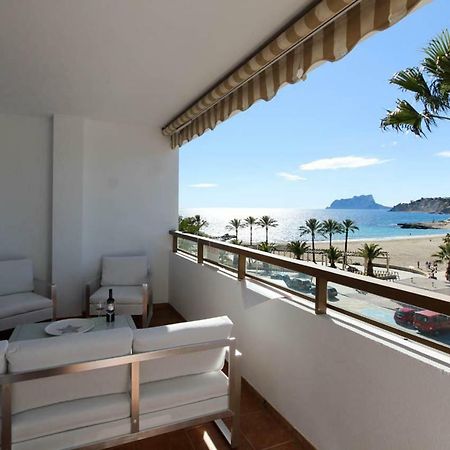 Primera Linea De Playa Moraira Esterno foto